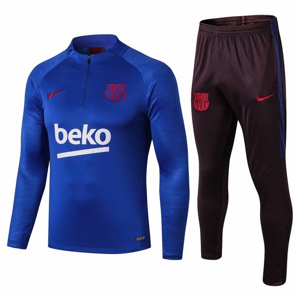 Survetement Foot Barcelona 2019 2020 Azul Rouge